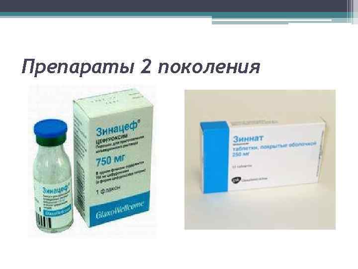 Препараты 2 поколения 