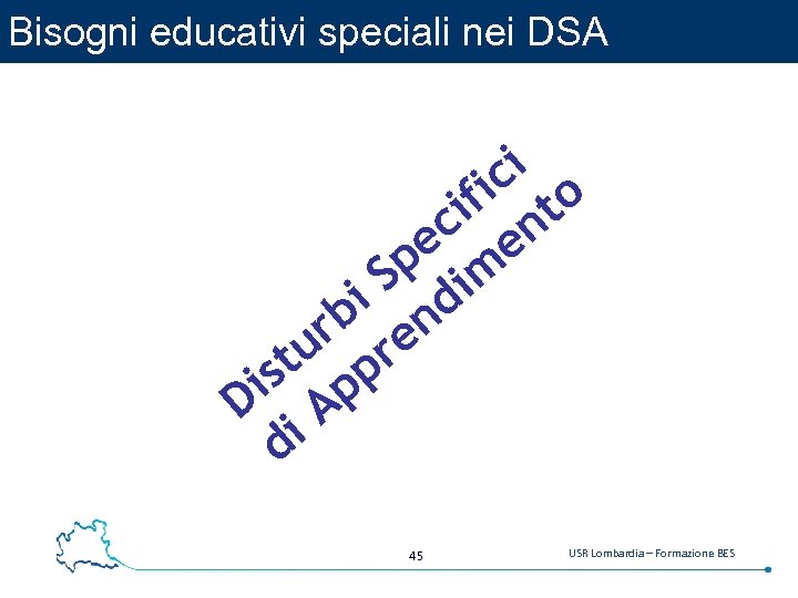 Bisogni educativi speciali nei DSA fi i i c to n c e e