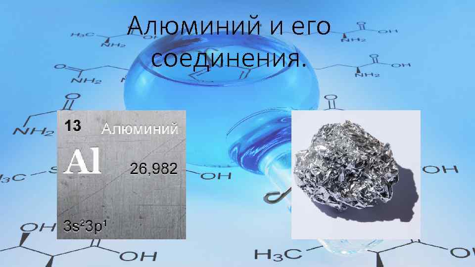 Алюминий и его соединения. 