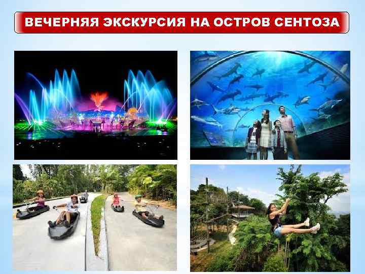 ВЕЧЕРНЯЯ ЭКСКУРСИЯ НА ОСТРОВ СЕНТОЗА 