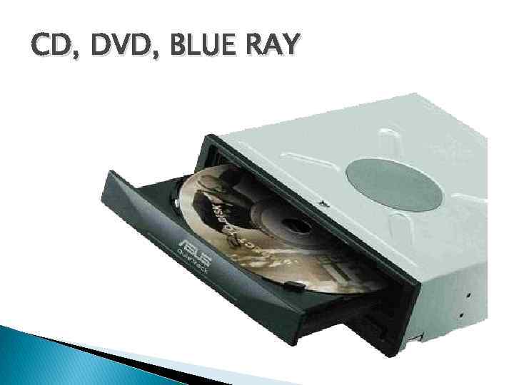 CD, DVD, BLUE RAY 