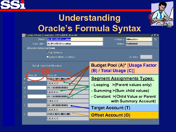 Understanding Oracle’s Formula Syntax OR Budget Pool (A)* [Usage Factor (B) / Total Usage