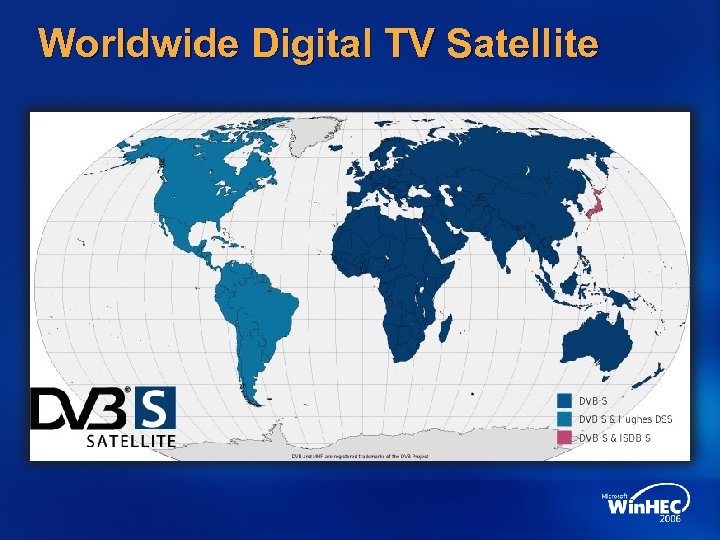 Worldwide Digital TV Satellite 