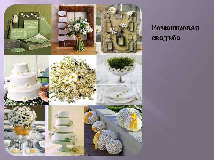 Ромашковая свадьба 