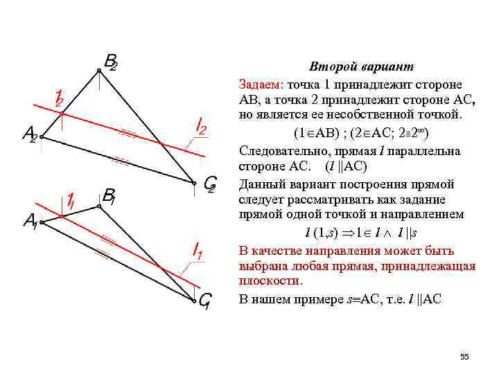 Стороны принадлежат. Точка принадлежит стороне. Несобственная точка. Несобственная точка в геометрии. Через точки принадлежащие сторонам.