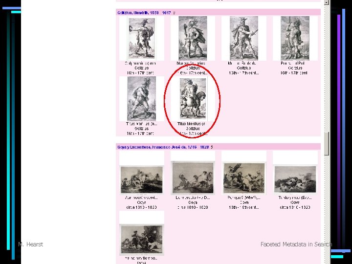 M. Hearst Faceted Metadata in Search 