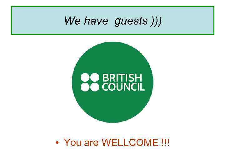 We have guests ))) • You are WELLCOME !!! 