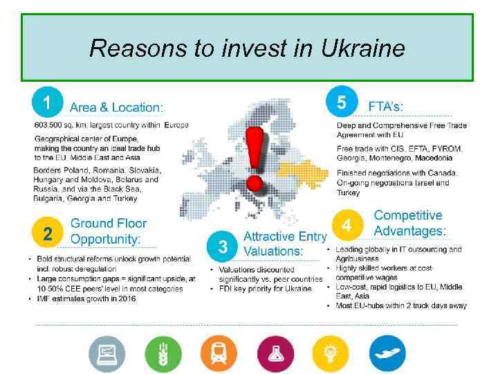 Reasons to invest in Ukraine 