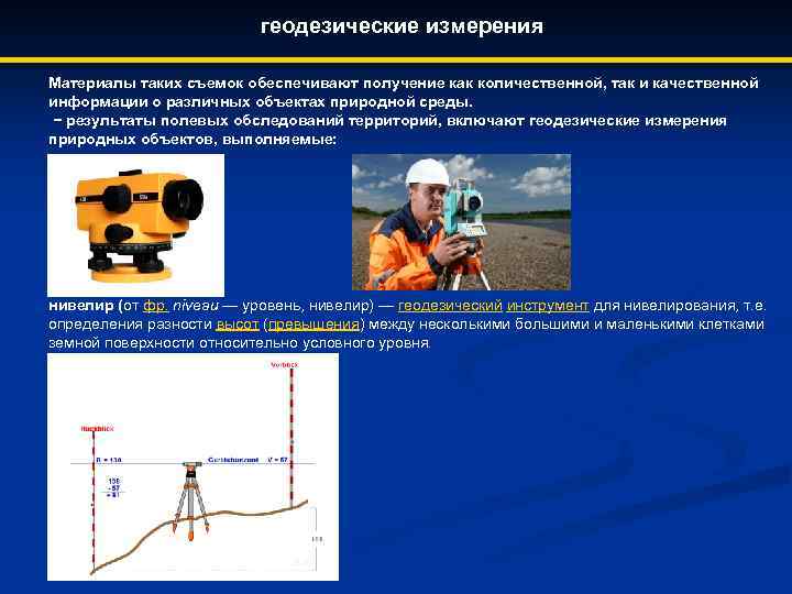 Презентация на тему моя профессия геодезист