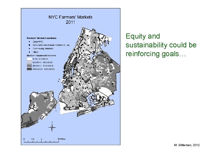 Equity and sustainability could be reinforcing goals… M. Gittleman, 2012 