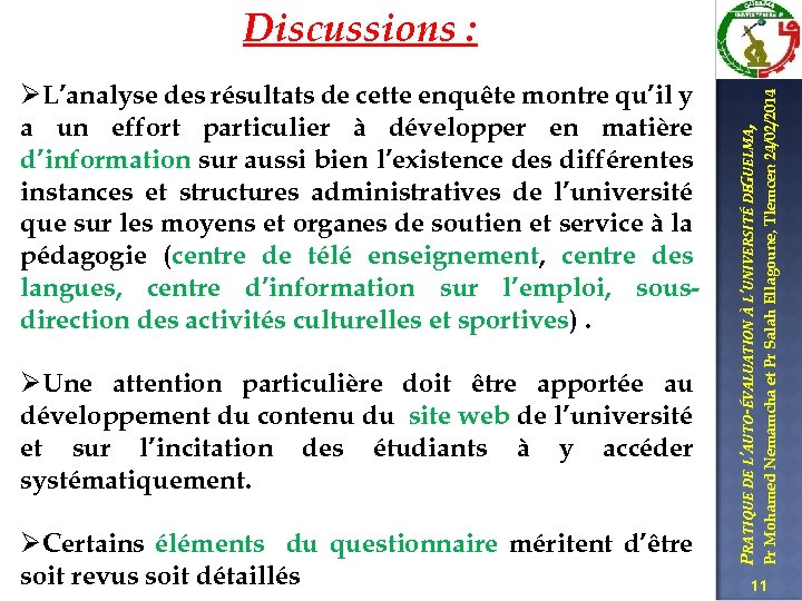 ØUne attention particulière doit être apportée au développement du contenu du site web de