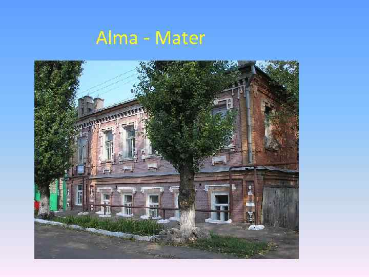 Alma - Mater 