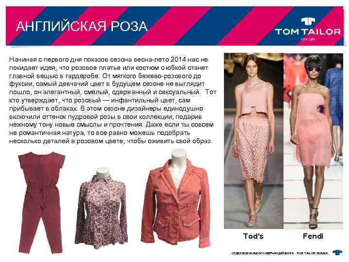 АНГЛИЙСКАЯ РОЗА Начиная с первого дня показов сезона весна-лето 2014 нас не покидает идея,