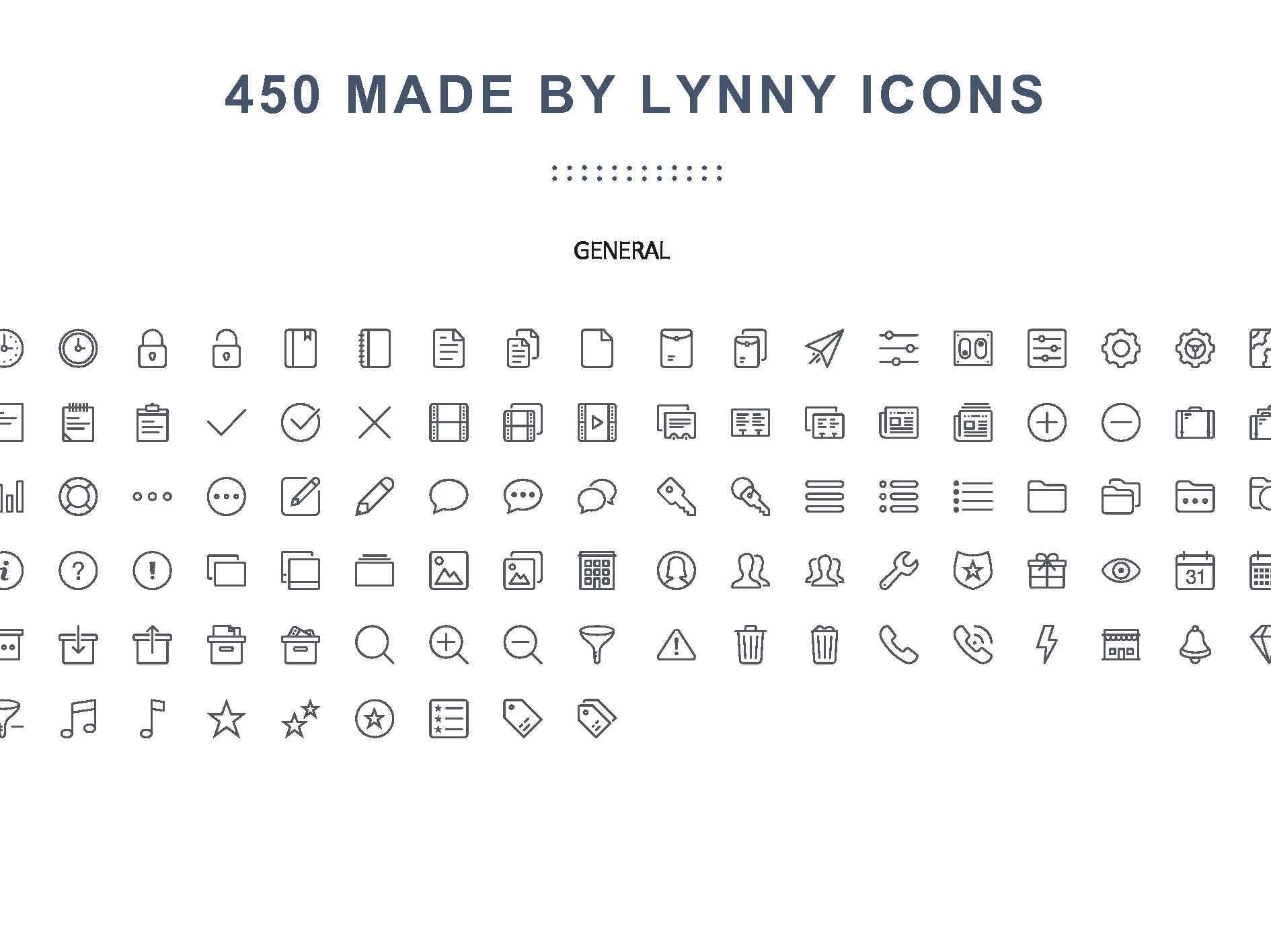 450 MADE BY LYNNY ICONS GENERAL 