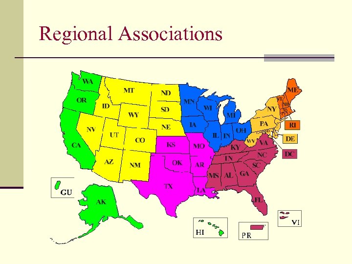 Regional Associations 