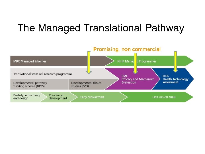 The Managed Translational Pathway Promising, non commercial 