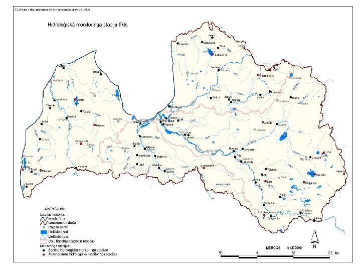 LATVIJAS VIDES, ĢEOLOĢIJAS UN METEOROLOĢIJAS AĢENTŪRA LVĢMA, 2006 