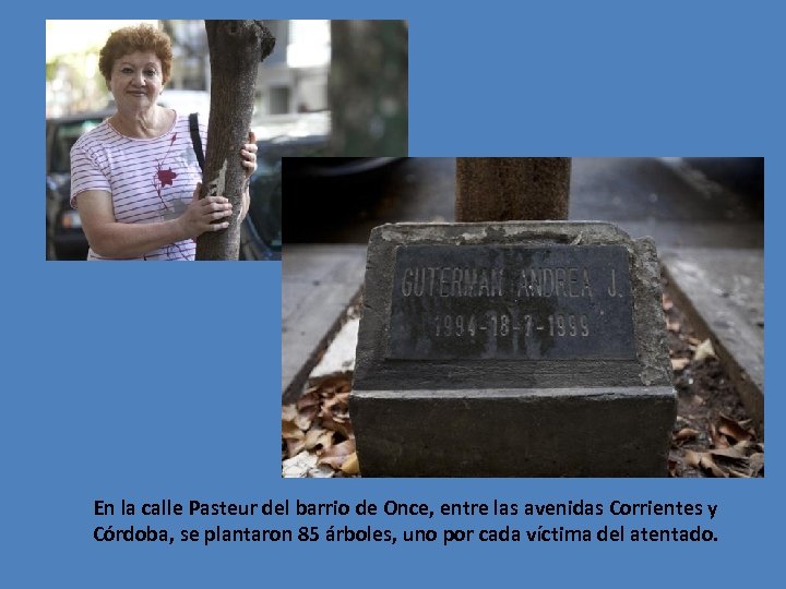 En la calle Pasteur del barrio de Once, entre las avenidas Corrientes y Córdoba,