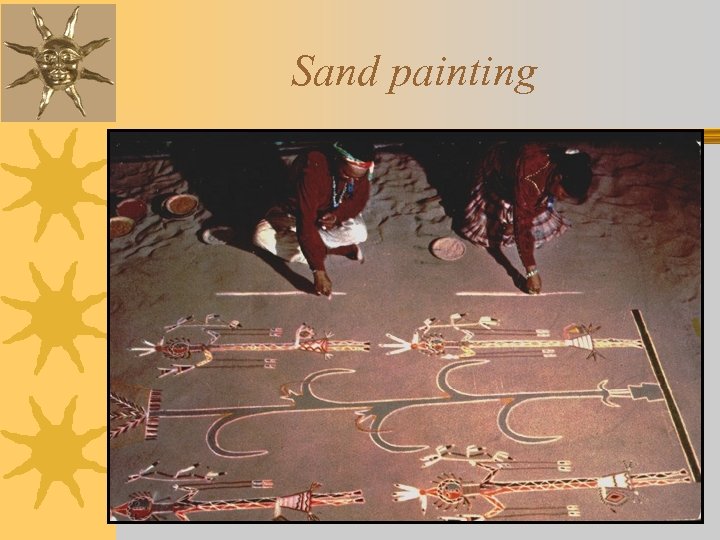 Sand painting 