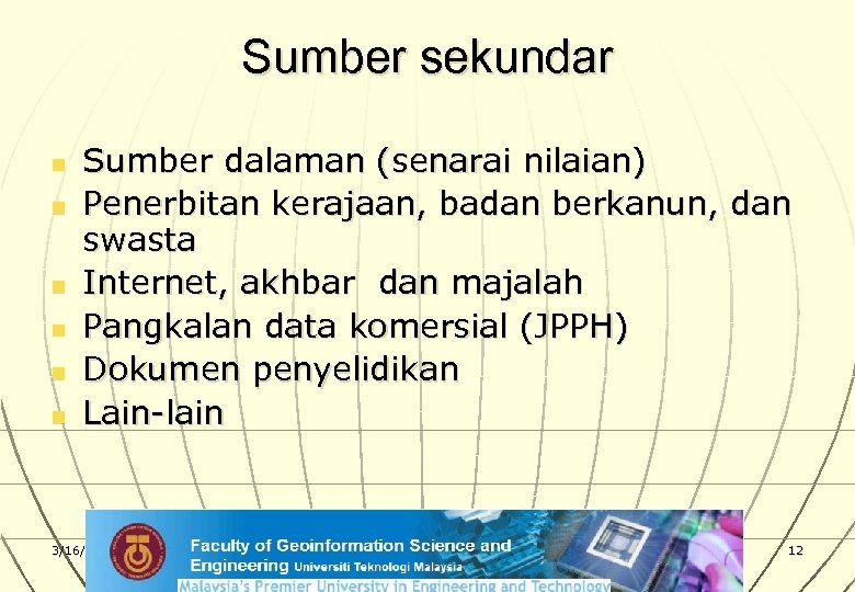 KOMPETENSI KHUSUS SEKSYEN D Informasi Harta Tanah Dan