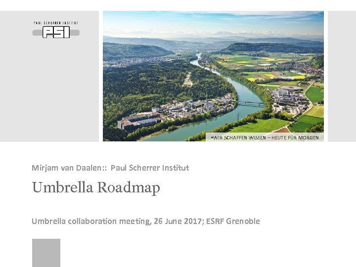  • WIR SCHAFFEN WISSEN – HEUTE FÜR MORGEN Mirjam van Daalen: : Paul
