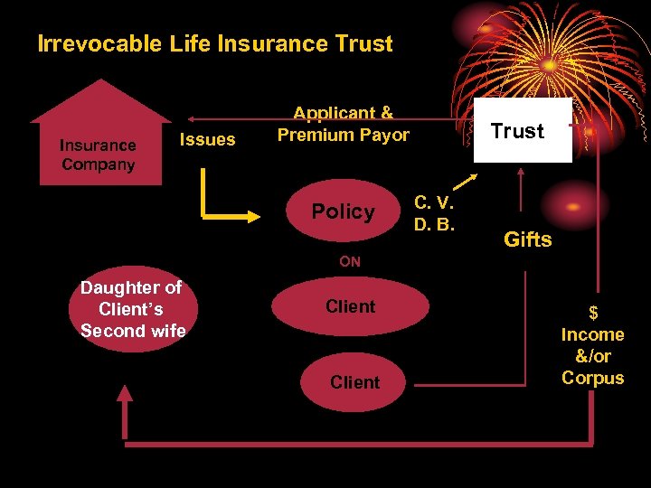 Irrevocable Life Insurance Trust Insurance Company Issues Applicant & Premium Payor Policy Trust C.