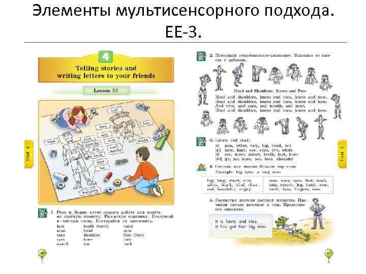 Элементы мультисенсорного подхода. ЕЕ-3. 
