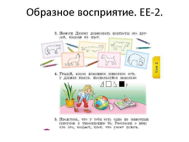 Образное восприятие. ЕЕ-2. 