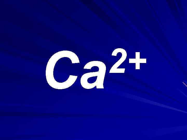 2+ Ca 