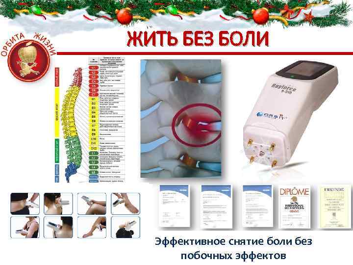 ЖИТЬ БЕЗ БОЛИ Эффективное снятие боли без побочных эффектов 