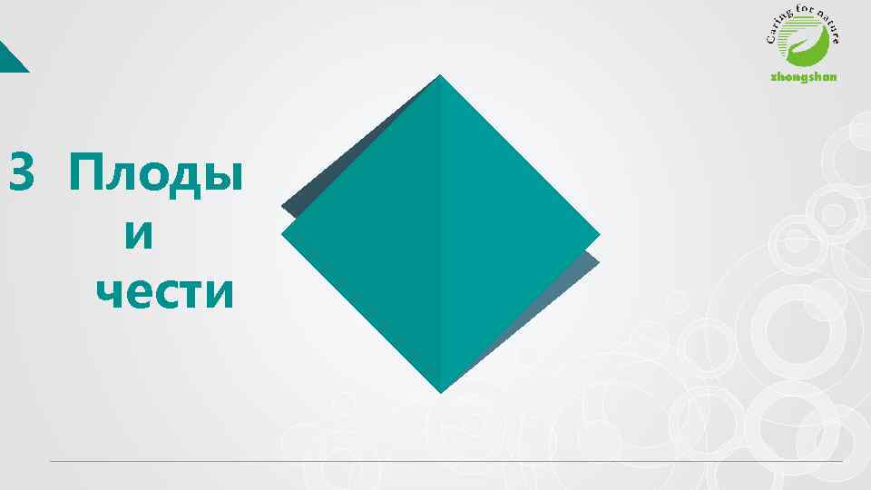 3 Плоды и чести 