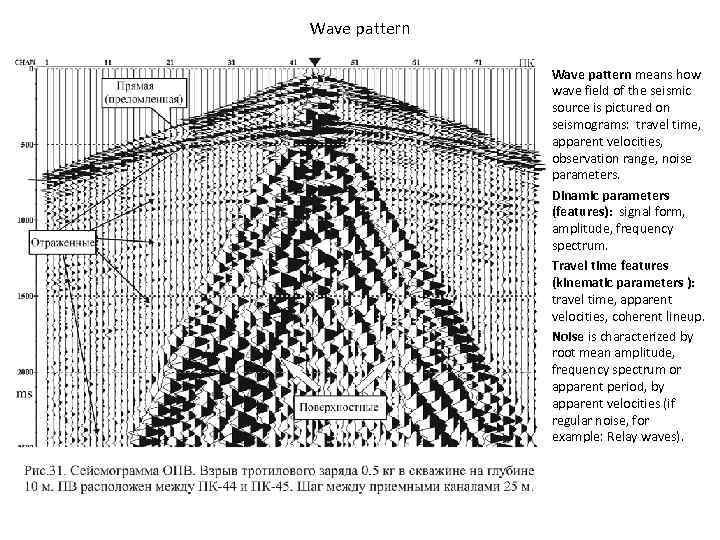 Wave pattern • • Wave pattern means how wave field of the seismic source