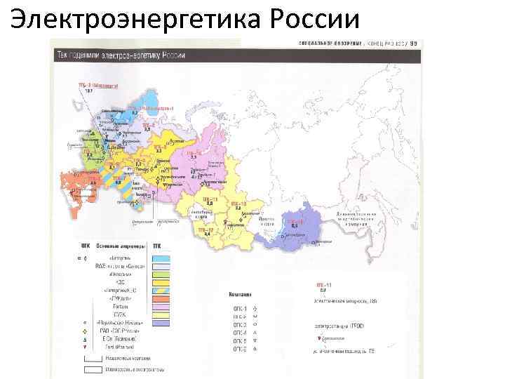 Электроэнергетика России 