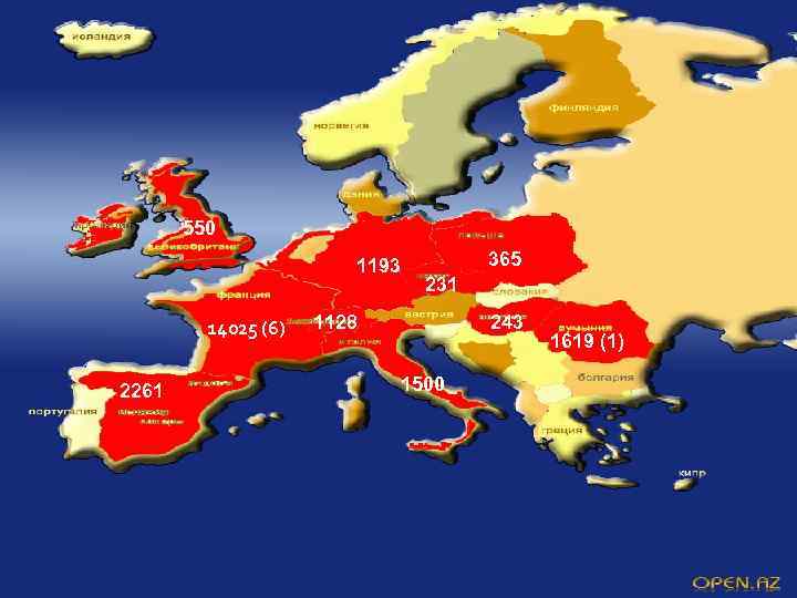 550 1193 14025 (6) 2261 365 231 1128 243 1500 1619 (1) 