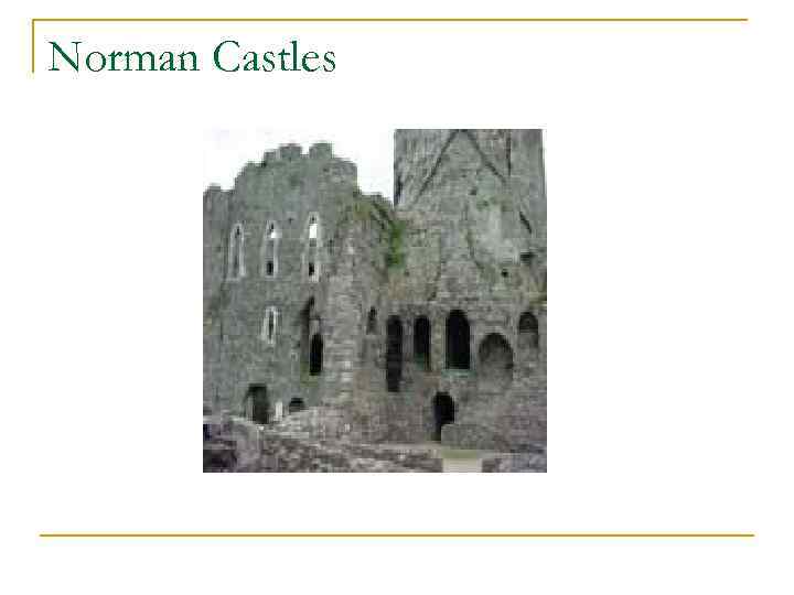 Norman Castles 