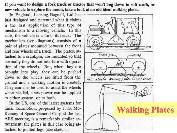 Walking Plates 