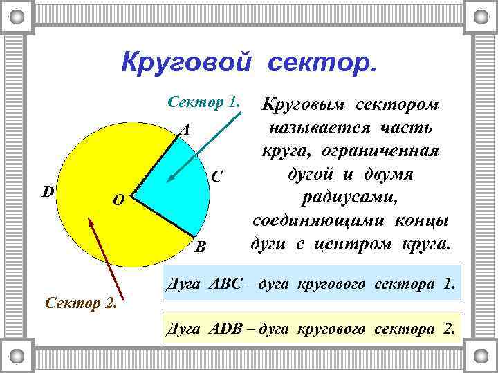 В круговой диаграмме круг разбит на 5 секторов секторы решили закрасить 10