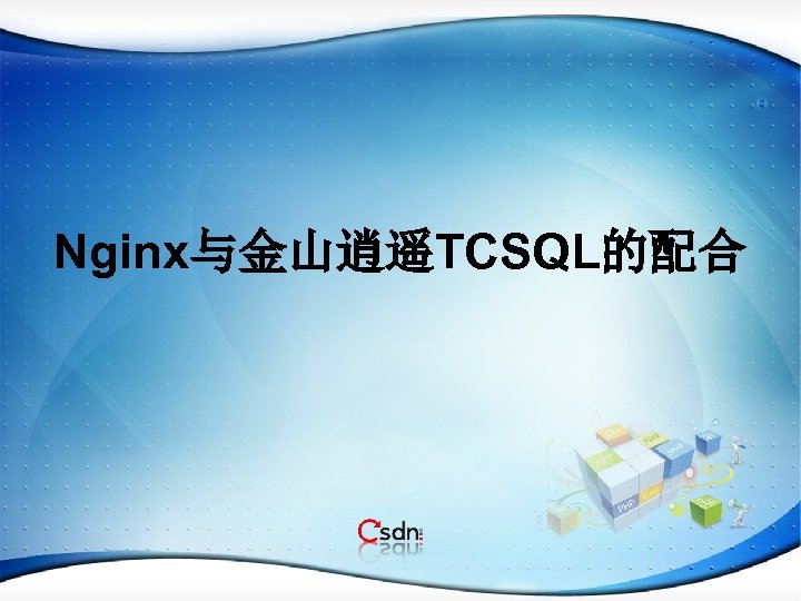 Nginx与金山逍遥TCSQL的配合 