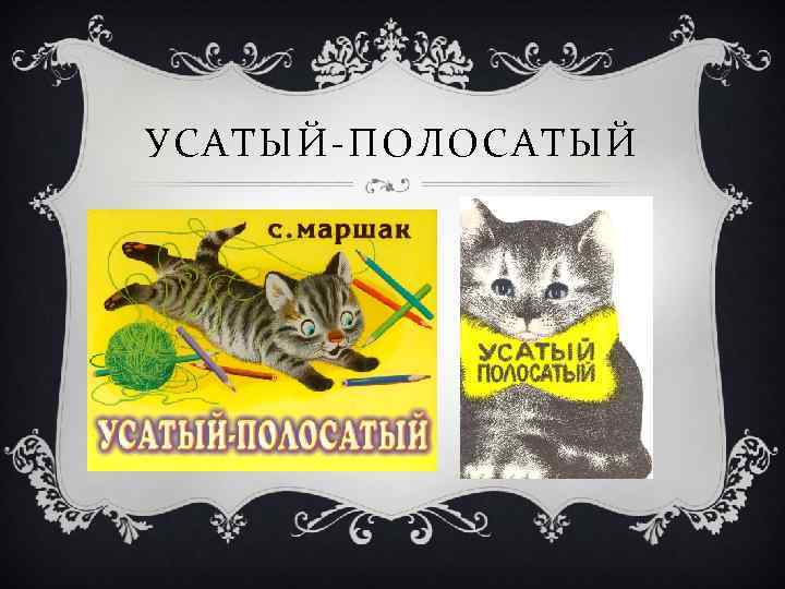 УСАТЫЙ-ПОЛОСАТЫЙ 