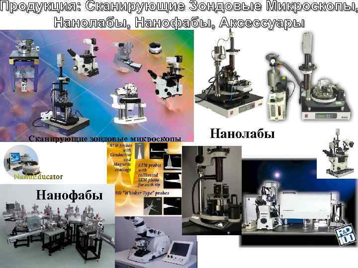 Сканирующие зондовые микроскопы Нанофабы 30 -08 -2007 Нанолабы 