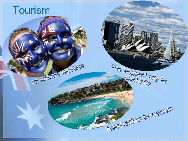 Tourism on t i mill 10 t uris o s The Aus bigg e