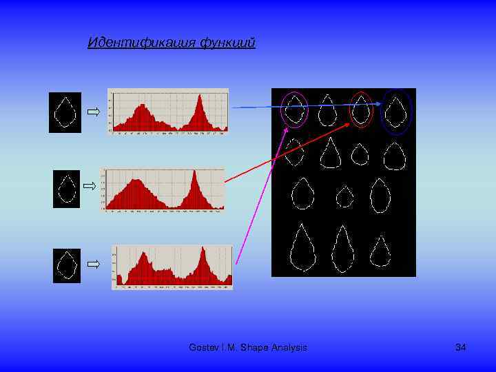 Идентификация функций Gostev I. M. Shape Analysis 34 