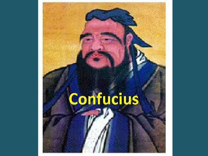 Confucius 