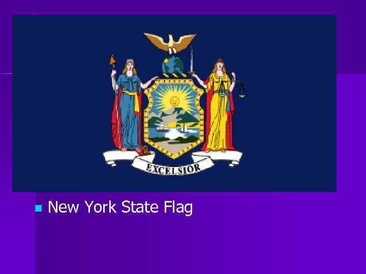 n New York State Flag 