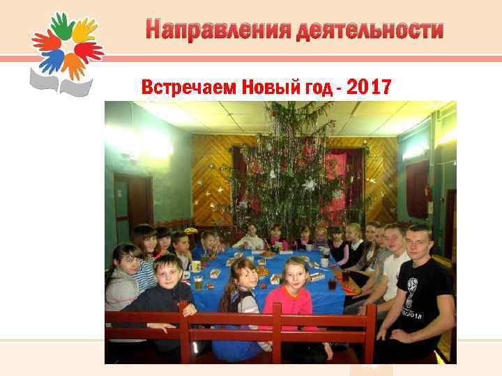 Направления деятельности Встречаем Новый год - 2017 