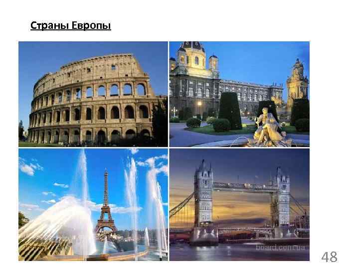 Страны Европы Западная Европа Австрия Восточная Европа Белоруссия Северная Европа Дания Частично в Европе