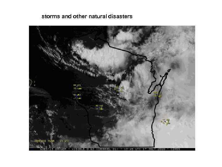 storms and other natural disasters 