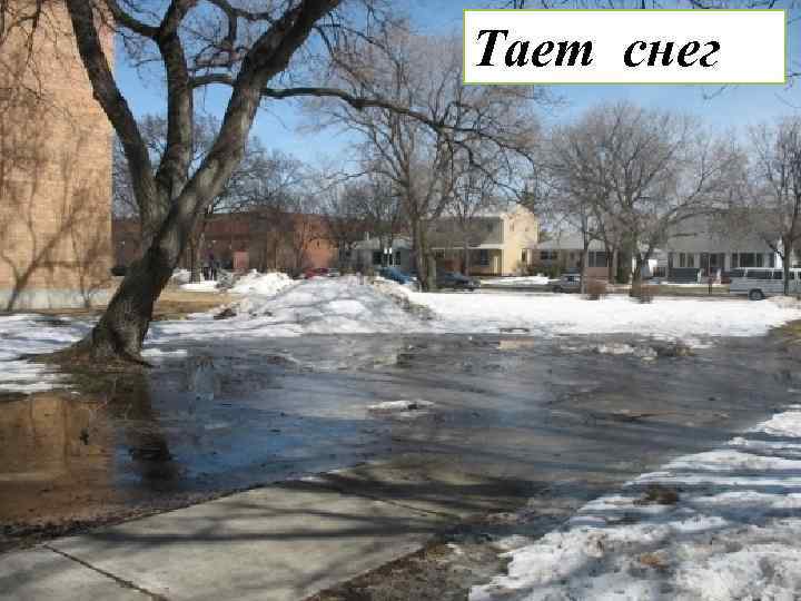 Тает снег 