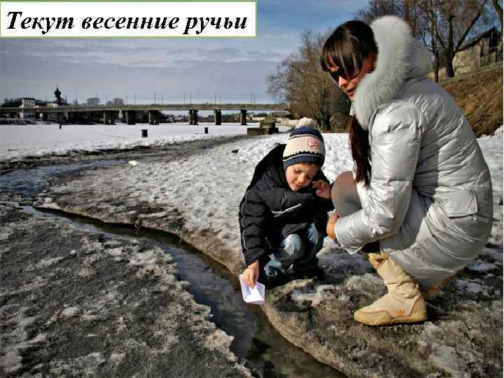 Текут весенние ручьи 