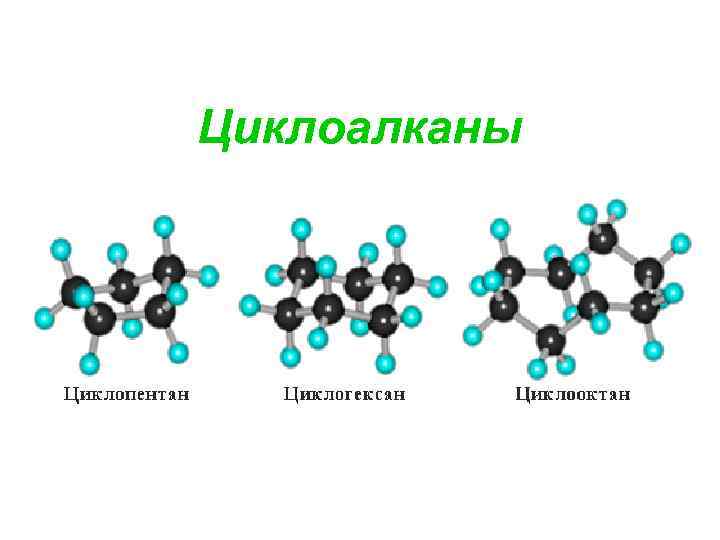 Циклоалканы 